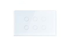 Smarter WLAN-Lichtschalter 6-fach (weiß)