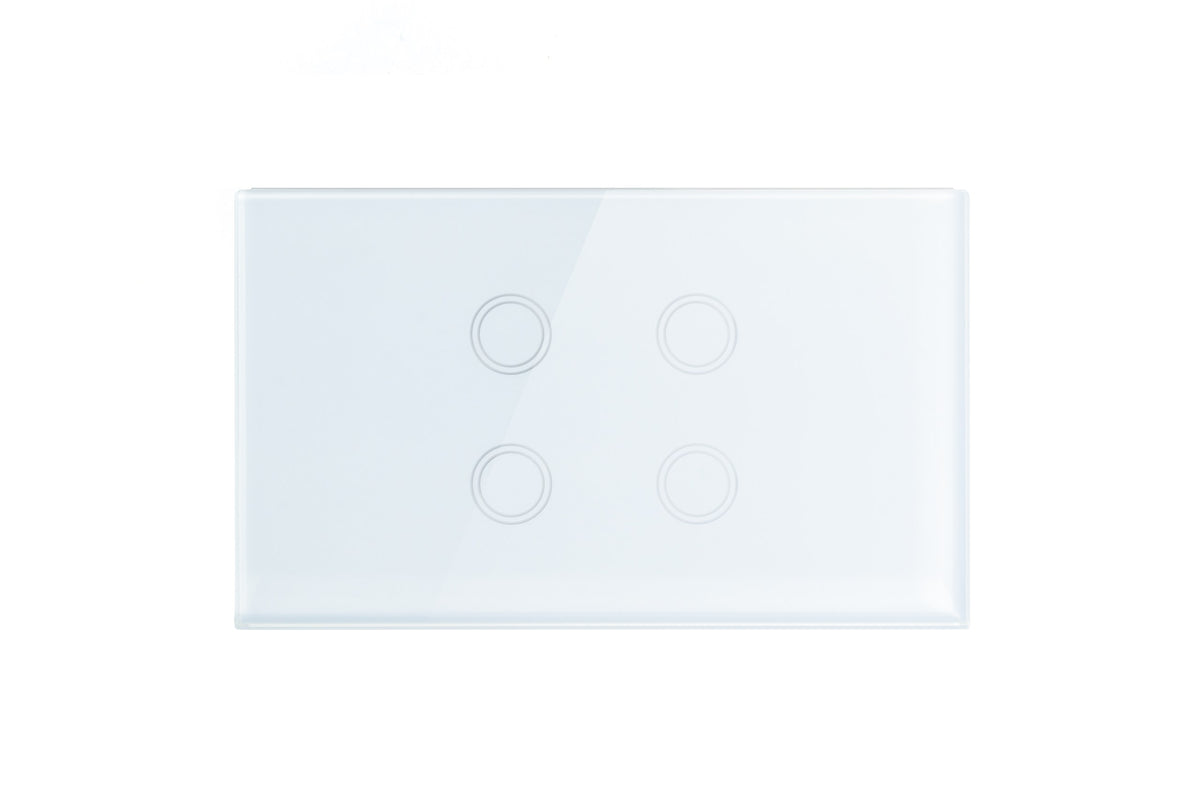 Smarter WLAN-Lichtschalter 4-fach (weiß)