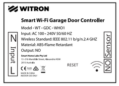 Smart Wifi Garage Door Controller